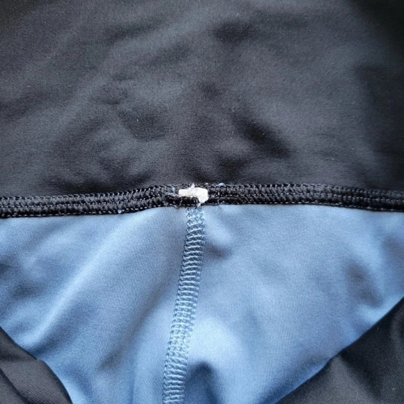 Lululemon Blue Printed High Rise Running In The City  7/8 Tights Mesh panels in - Picture 6 of 15